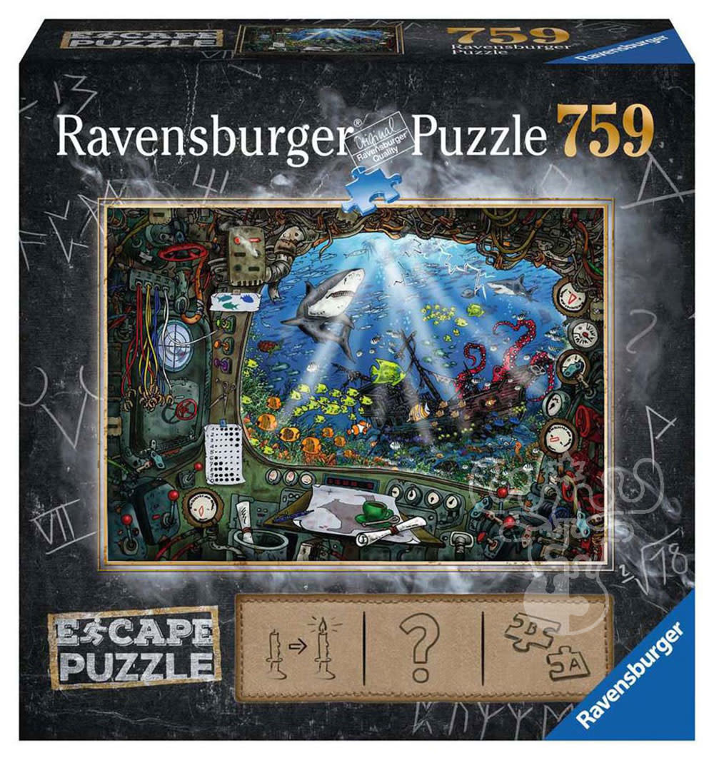 Ravensburger Submarine Escape Puzzle 759pcs Puzzles Canada