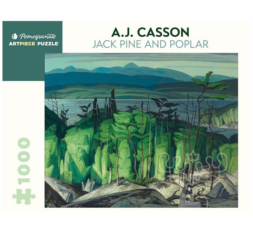 Pomegranate Casson, A.J.: Jack Pine and Poplar Puzzle 1000pcs