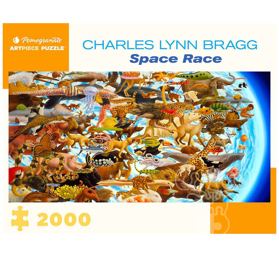 Pomegranate Bragg, Charles Lynn: Space Race Puzzle 2000pcs