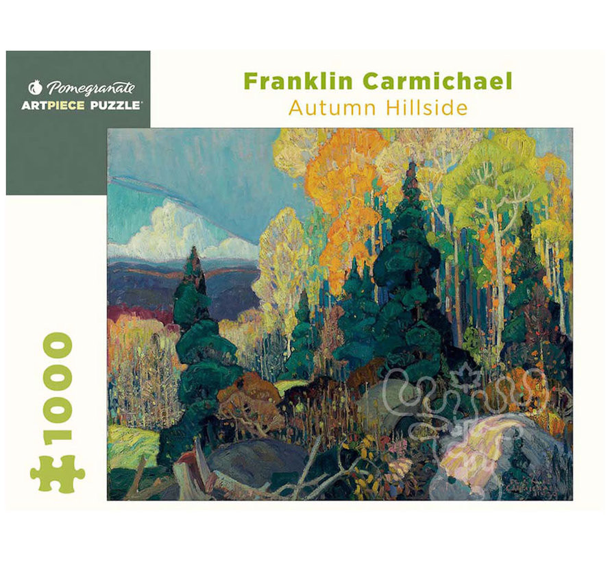 Pomegranate Carmichael, Franklin: Autumn Hillside Puzzle 1000pcs