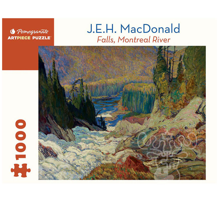 Pomegranate MacDonald, J.E.H.: Falls, Montreal River Puzzle 1000pcs
