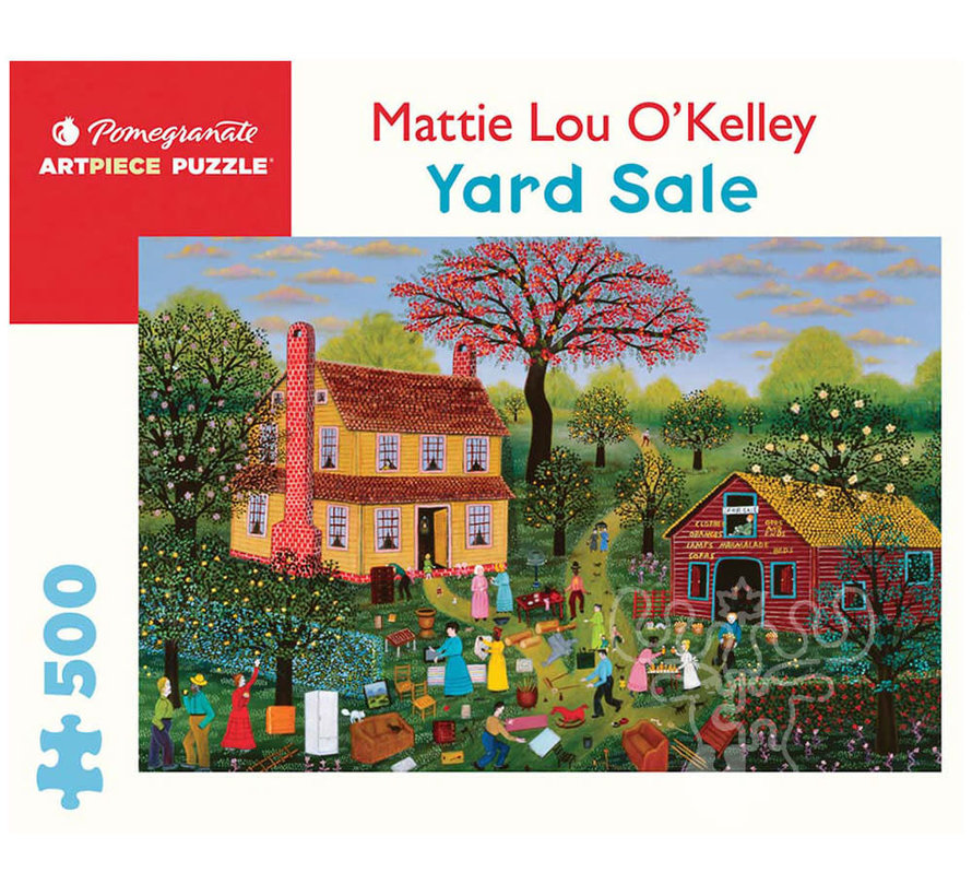 Pomegranate O'Kelley, Mattie Lou: Yard Sale Puzzle 500pcs