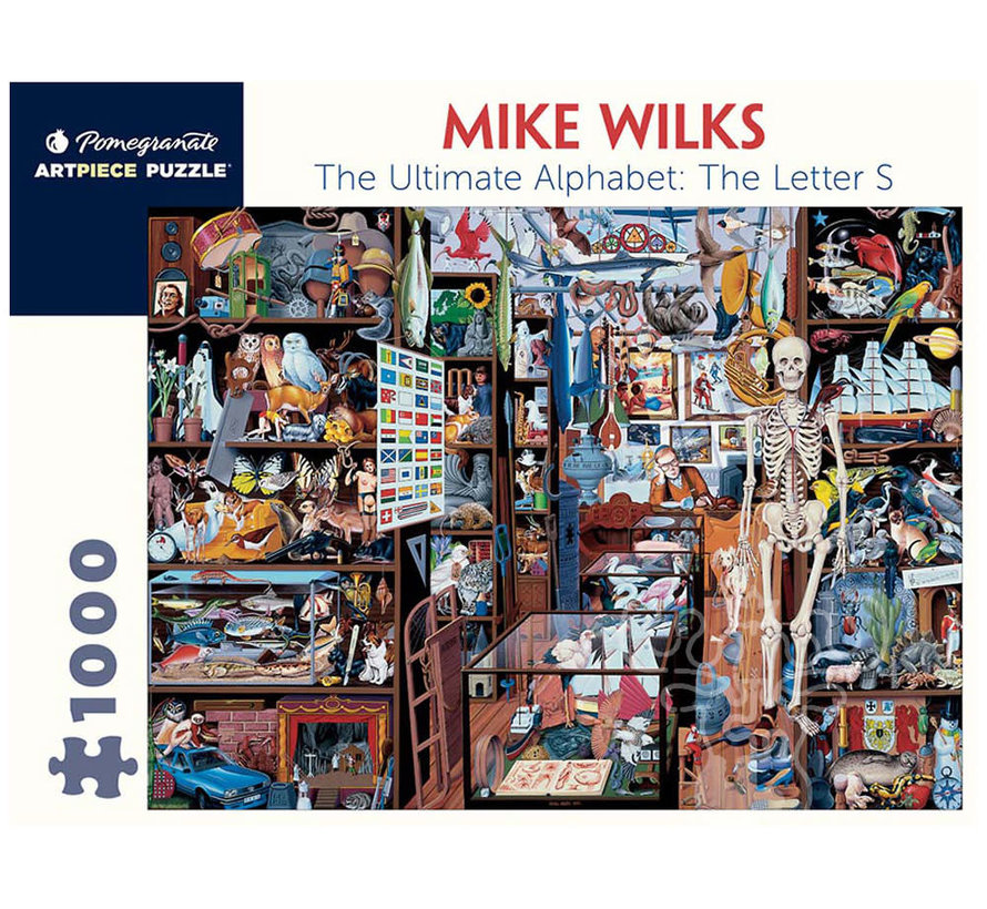 Pomegranate Wilks, Mike: The Ultimate Alphabet: The Letter S Puzzle 1000pcs