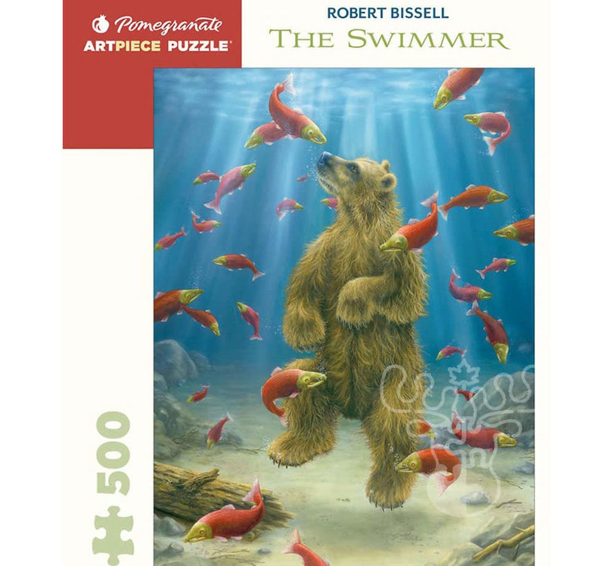 Pomegranate Bissell, Robert: The Swimmer Puzzle 500pcs