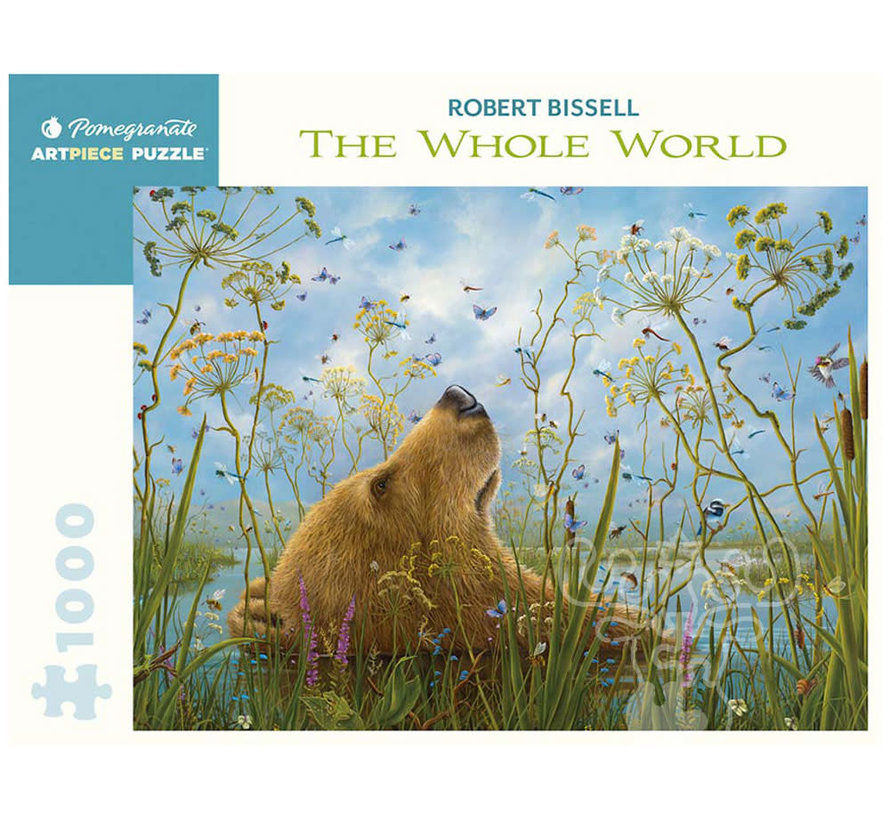 Pomegranate Bissell, Robert: The Whole World Puzzle 1000pcs