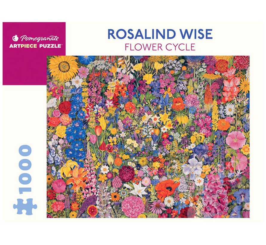 Pomegranate Wise, Rosalind: Flower Cycle Puzzle 1000pcs