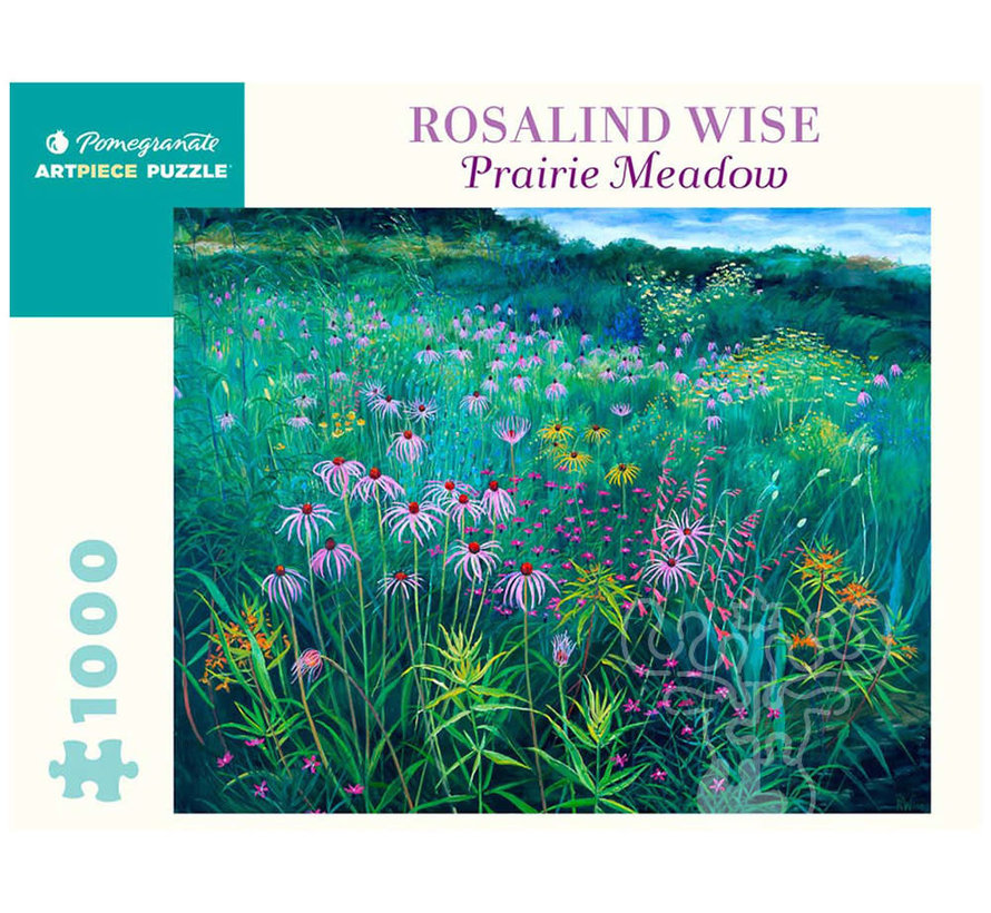 Pomegranate Wise, Rosalind: Prairie Meadow Puzzle 1000pcs