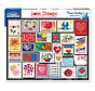 White Mountain Love Stamps Puzzle 1000pcs