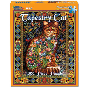 White Mountain White Mountain Tapestry Cats Puzzle 1000pcs