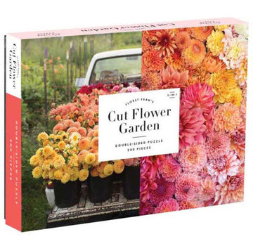 Galison Galison Floret Farm’s Cut Flower Garden Double Sided Puzzle 500pcs