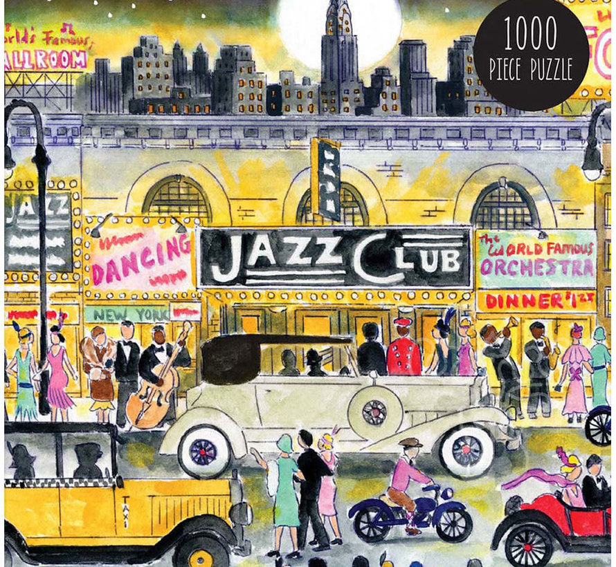 Galison Michael Storrings Jazz Age Puzzle 1000pcs