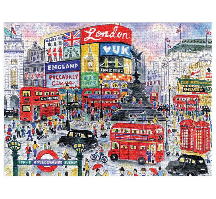 Galison Michael Storrings London Puzzle 1000pcs