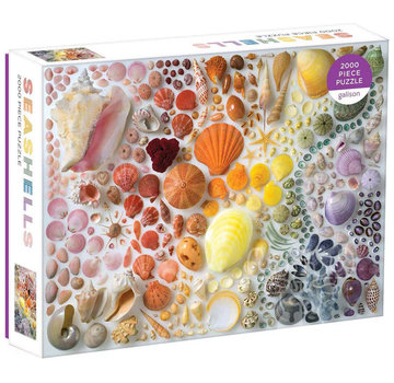 Galison Galison Rainbow Seashells Puzzle 2000pcs