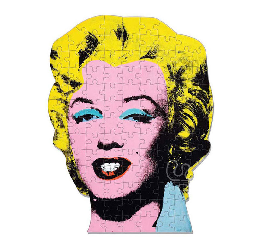 Galison Andy Warhol: Marilyn Mini Shaped Puzzle 100pcs