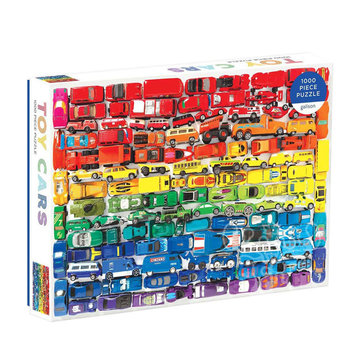 Galison Galison Rainbow Toy Cars Puzzle 1000pcs
