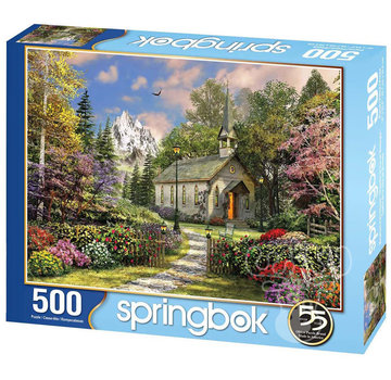 Springbok Springbok Mountain View Chapel Puzzle 500pcs