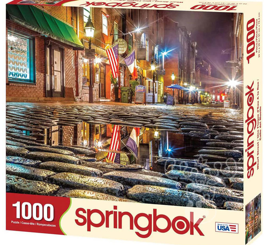 Springbok Wharf Street Puzzle 1000pcs