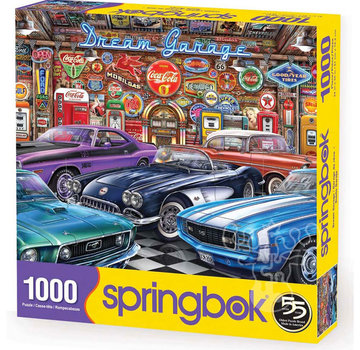 Springbok Springbok Dream Garage Puzzle 1000pcs