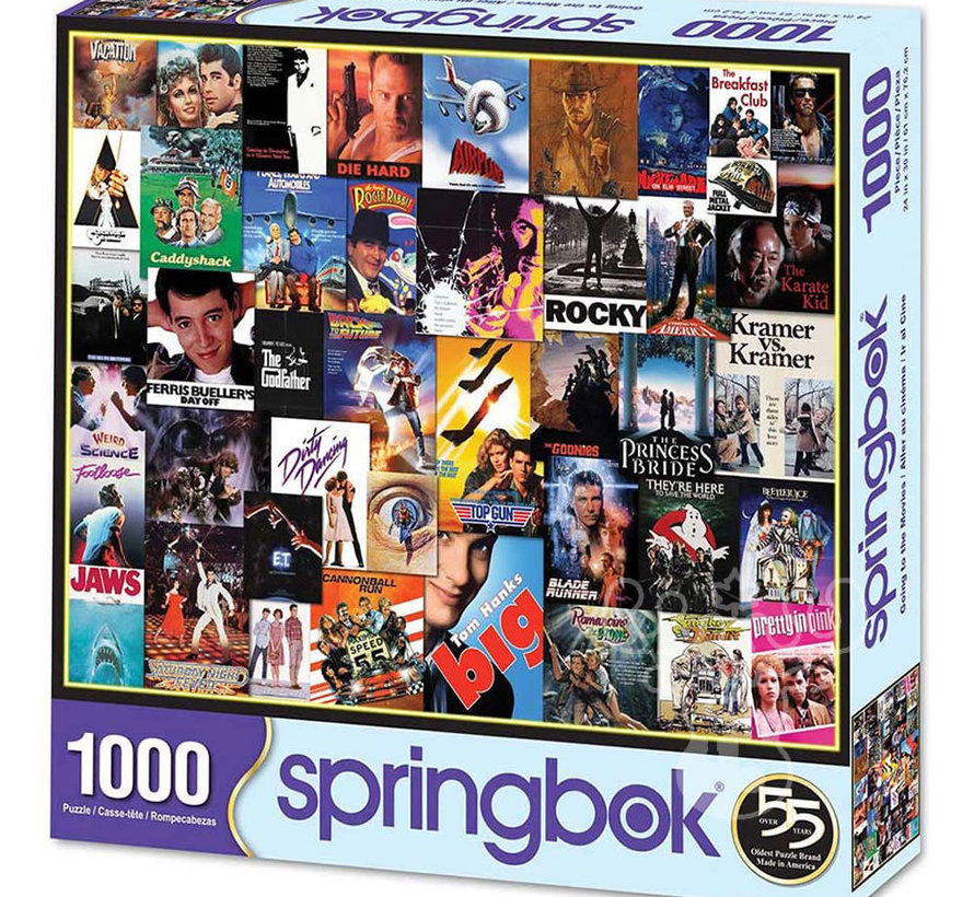 Springbok Going to the Movies Puzzle 1000pcs