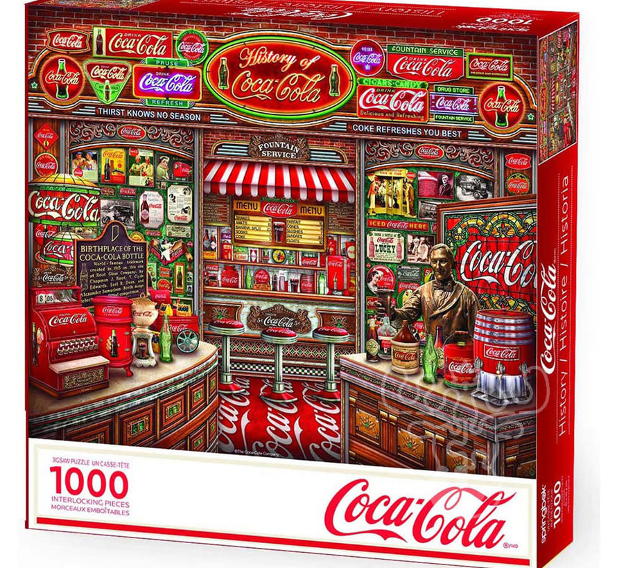 Springbok Coca-Cola History Puzzle 1000pcs