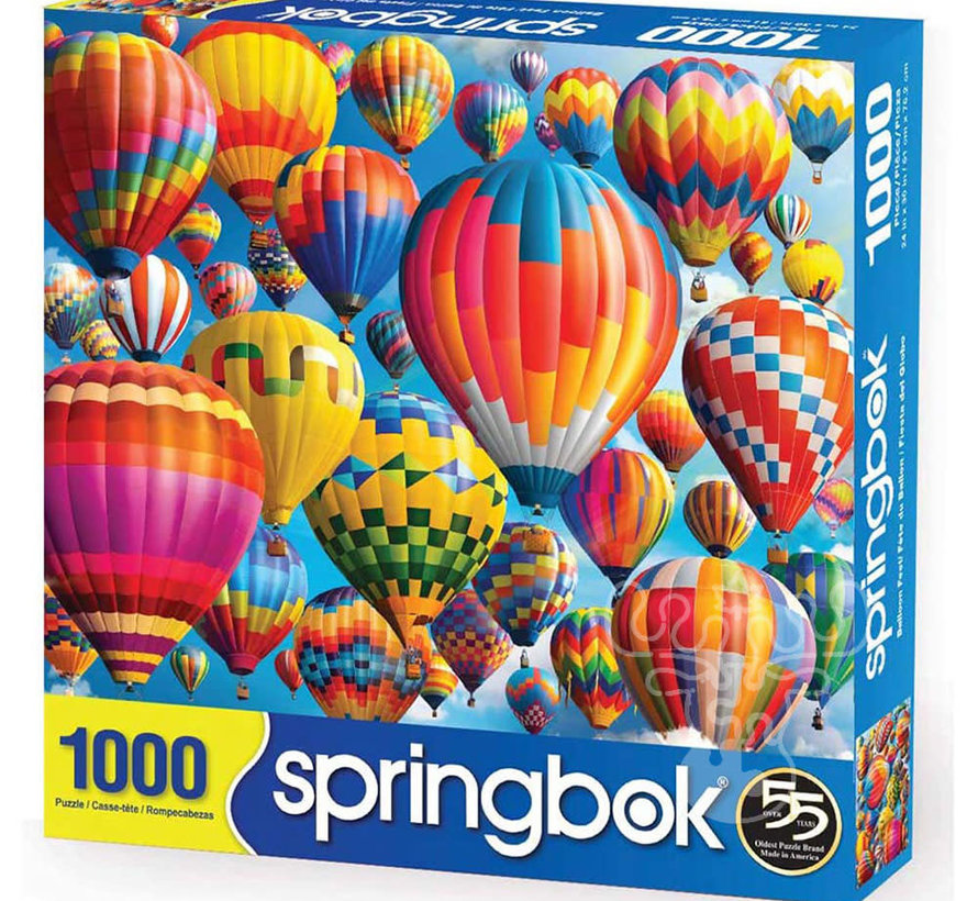 Springbok Balloon Fest Puzzle 1000pcs