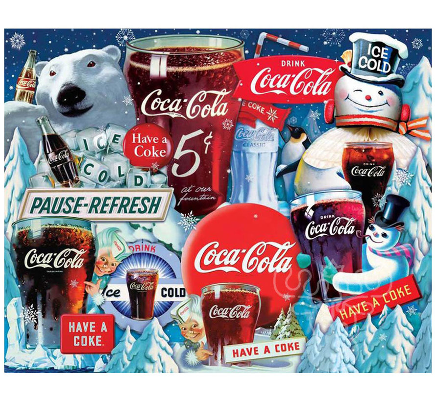 Springbok Coca-Cola Ice Cold Holidays Puzzle 1000pcs