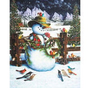 Springbok FINAL SALE Springbok Western Snowman Puzzle 1000pcs