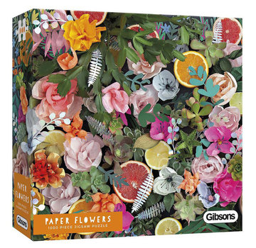 Gibsons Gibsons Paper Flowers Puzzle 1000pcs RETIRED