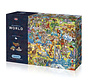 Gibsons Wonderful World Puzzle 1000pcs