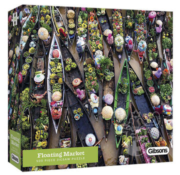Gibsons Gibsons Floating Market Puzzle 500pcs RETIRED