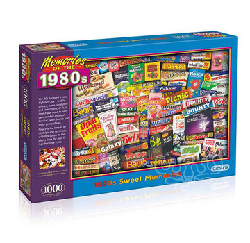 Gibsons Gibsons 1980S Sweet Memories Puzzle 1000pcs