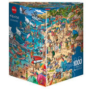 Heye Heye Seashore Puzzle 1000pcs Triangle Box