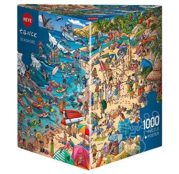 Heye Heye Seashore Puzzle 1000pcs Triangle Box