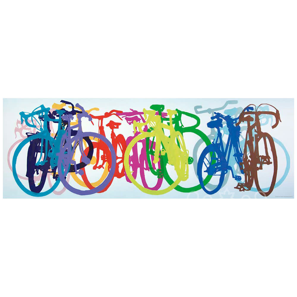 Heye Colourful Row Bike Art Panorama Puzzle 1000pcs Puzzles Canada