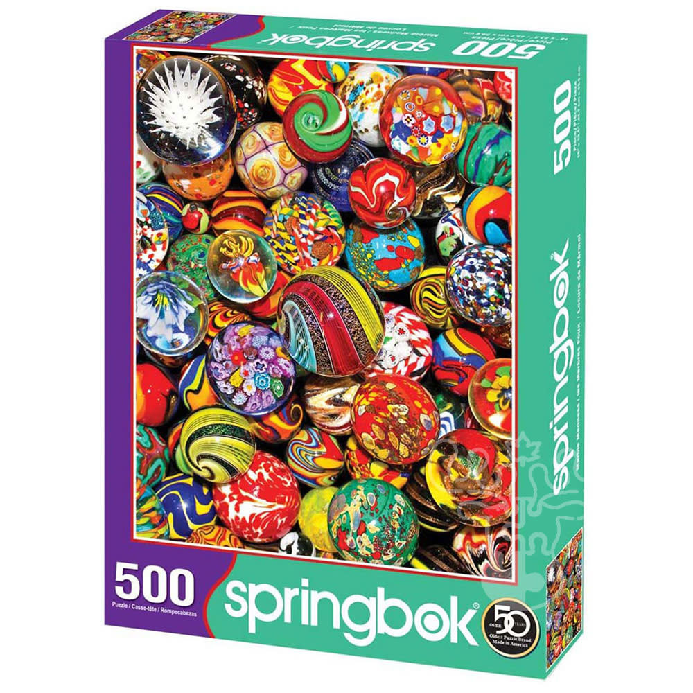 Springboch Puzzles Springbok Marble Madness Puzzle 500pcs - Puzzles Canada