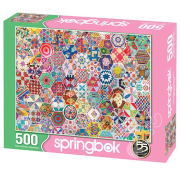 Springbok Springbok Crazy Quilts Puzzle 500pcs