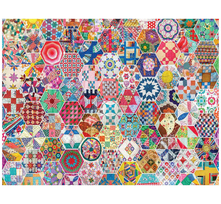 Springbok Crazy Quilts Puzzle 500pcs