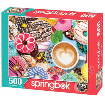 Springbok Springbok Donuts n’ Coffee Puzzle 500pcs