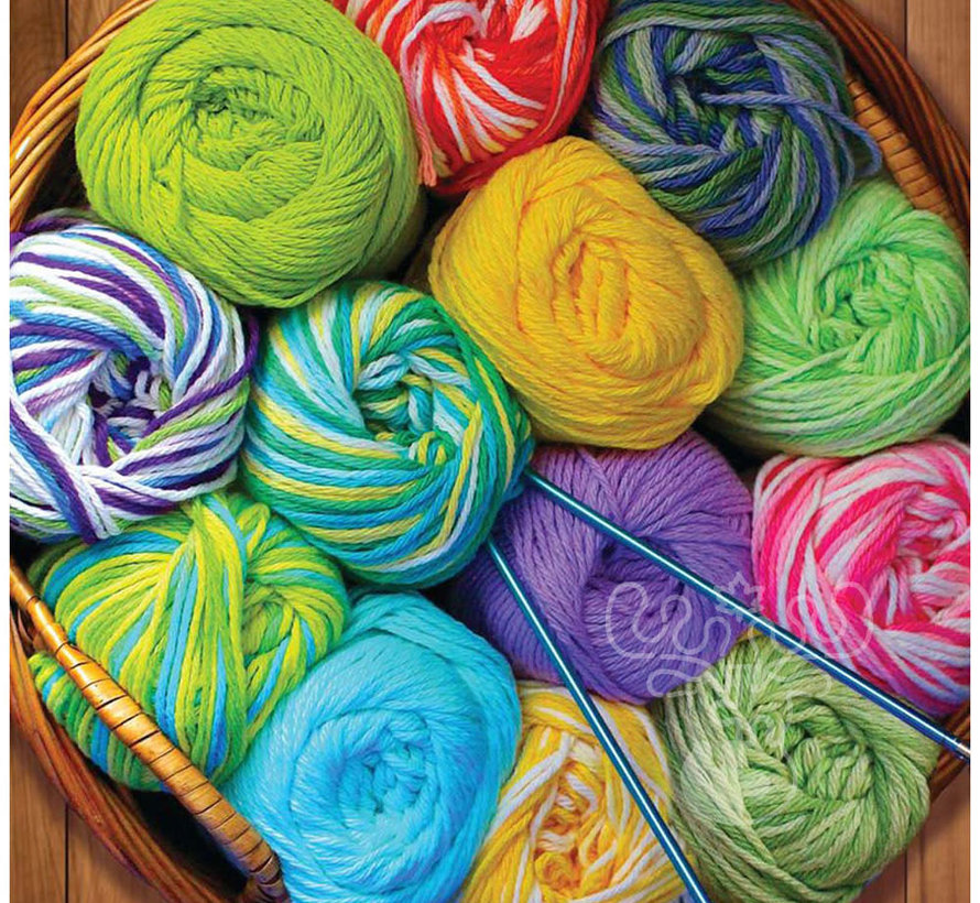 Springbok Colorful Yarn Puzzle 500pcs