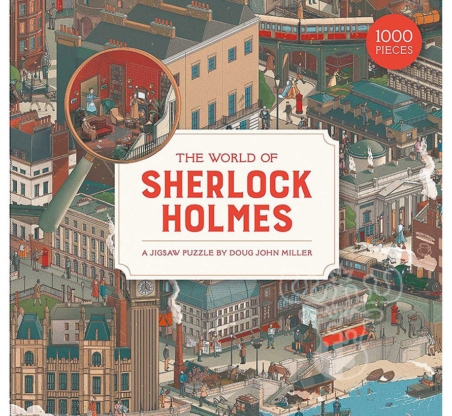 Laurence King The World of Sherlock Holmes Puzzle 1000pcs