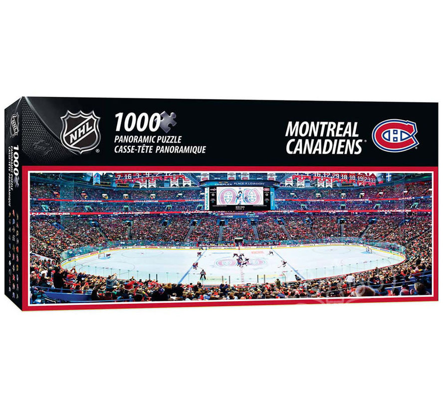 MasterPieces NHL Montreal Canadiens Panoramic Puzzle 1000pcs