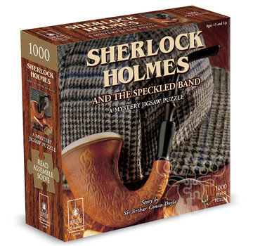 University Games BePuzzled Classics Sherlock Holmes and the Speckled Band Mystery Puzzle 1000pcs