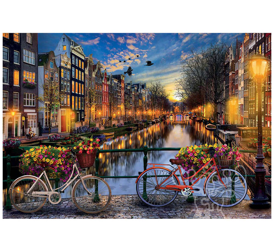 Educa Amsterdam with Love Puzzle 2000pcs