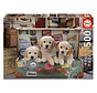 Educa Puppies in the Luggage Puzzle 500pcs