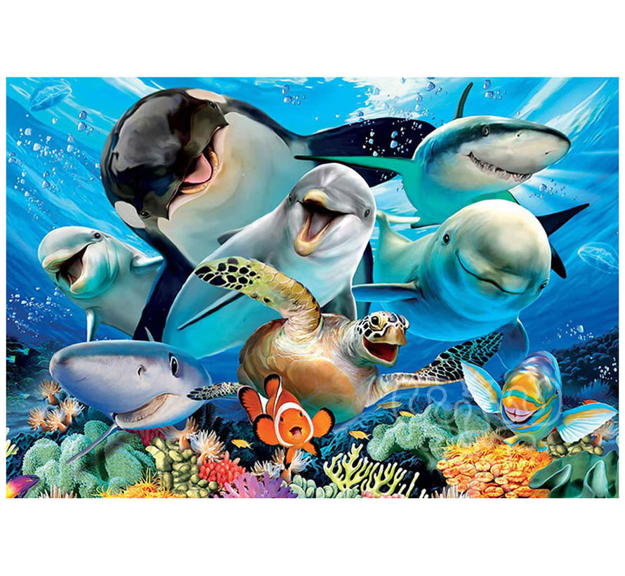 Educa Underwater Selfies Puzzle 500pcs
