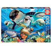 Educa Borras FINAL SALE Educa Underwater Selfies Puzzle 500pcs