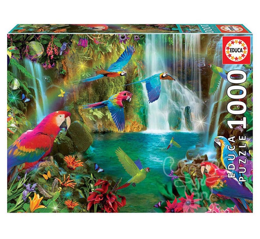 Educa Tropical Parrots Puzzle 1000pcs