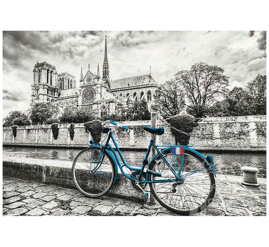 Educa Bike Near Notre Dame Puzzle 500pcs