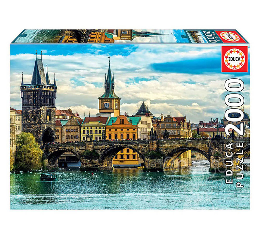 Educa View of Prague Puzzle 2000pcs
