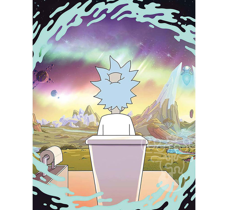 USAopoly Rick and Morty “Shy Pooper” Puzzle 1000pcs